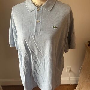 Lacoste Men's Sky Blue Polo Shirt